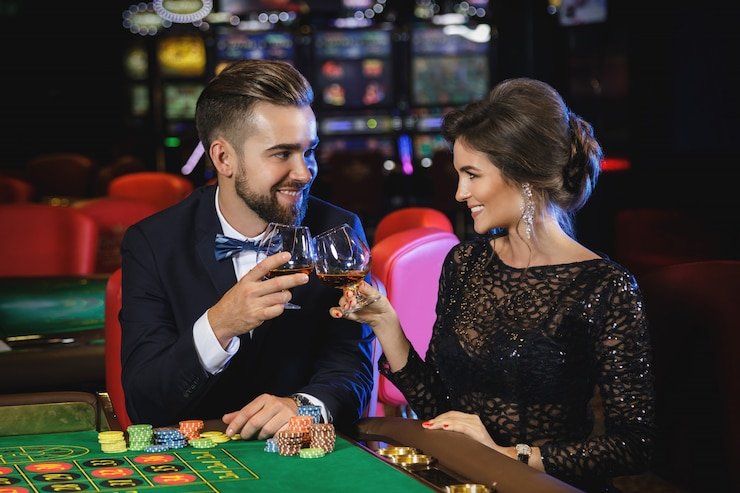 Live-dealer table at pelawaktoto with professional croupier and HD video feed
